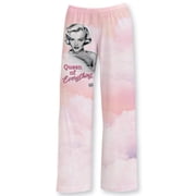 Collections Etc Queen of Everything Drawstring Lounge Pants with Pockets | Women, Loose Fit - Plus Size - Polyester, Lightweight