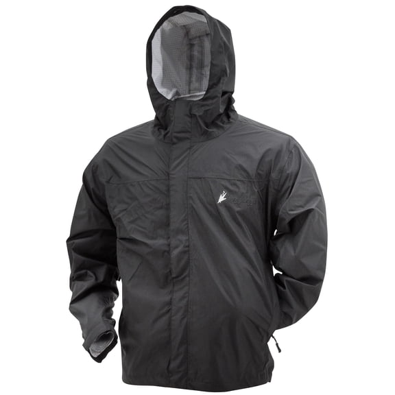 Frogg Toggs Youth Java 2.5 Waterproof Rain Jacket - Medium, Black