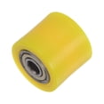 thumbnail image 3 of Unique Bargains 8mm Chain Roller Pulley Tensioner Wheel Guide Cylinder Type for Bike Sliding Door, Yellow, 3 of 6