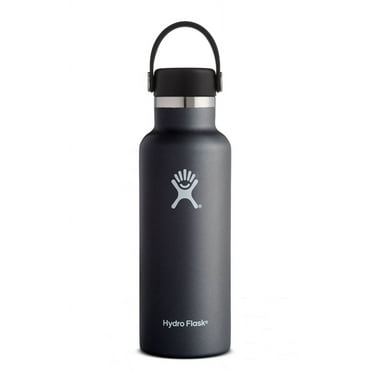 Hydro Flask Insulated Leak Proof Water Bottle Standard Mouth - 18 oz - Black