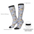 thumbnail image 4 of Xecao Colorful Mandalas Print Compression Socks for Both Men And Women for Running, Travel, Flight, Nurse, 4 of 6