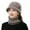 Khaki, variant on Naierhg Beanie Mother Winter Hat Scarf Set Bow-knot Neck Protection Solid Color Thicken Knitted Keep Warm Elastic Short Brim Skiing Hat Scarf Set Women Clothes AccessoryLight Brown