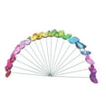 thumbnail image 1 of 24 PCS Butterfly Garden Stakes Adornos de césped Decoraciones al aire libre para la fiesta De colores, 1 of 8