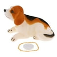 thumbnail image 2 of Muñeca Del Perro Beagle Del Coche Que Sacude La Cabeza. Asiente Con La Cabeza Al Perro Para La Decoración Del Auto. DYNWAVEMX coche de muñeca de perro de juguete, 2 of 8