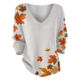 thumbnail image 4 of Bovemsi Womens Sweaters Halloween Knitted Jumper Women's Autumn Winter Wool Pullover Elegant Plain Knit Warm Basic Round Neck / V Cute Sweaters, 4 of 4