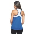 thumbnail image 3 of Expert Brand USA-Made Women's Oxymesh™ Athletic Tank Top, Royal Blue/White, Large, 3 of 5