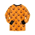 thumbnail image 6 of 5-6 Years Tween Short Sleeved And Shorts Set Halloween Parties Girls Sleepwear Matching Family Halloween Pajamas, 6 of 9