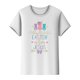 thumbnail image 5 of Mujeres Manga Corta de Verano Tops Pascua Impresa Cuello Redondo, Blusa de Moda Casual para la Primavera, 5 of 5