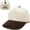 Brown/Beige, variant on 2-Tone Trucker Hat, Cotton Snapback - Howdy (Upside Down) - Brown/Beige