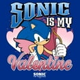 thumbnail image 2 of Junior's Sonic the Hedgehog Cupid Is My Valentine Graphic T-Shirt, 2 of 4