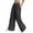 A-Grey, variant on Womens Casual Palazzo Pants Solid Color Baggy Wide Leg Pants With Pockets Ladies Autumn Everyday Trousers,M