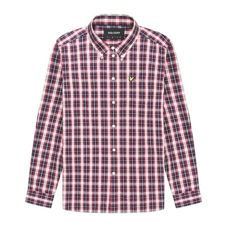 Lyle & Scott Mens Checked Washed Shirt