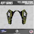 thumbnail image 4 of Kalair GFX Graphics Kit for Suzuki ATV LTZ400 (2009-2014) Rift Series, 4 of 5