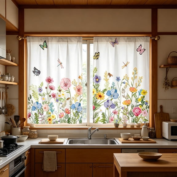 Fmbmuo Magnetic Door Curtain Color No Drill Room Divider for Kitchen Bedroom