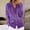 Purple, variant on Women Cardigan Sweater Long Sleeve Knit V-Neck Button Up Cardigan for Women Open Front Purple Sweaters Winter Essentials
