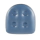 thumbnail image 1 of Cojín inflable del cojín del masaje del respaldo del asiento para la estera impermeable de la acupresión de la bañera, azul, 1 of 3
