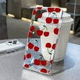 thumbnail image 3 of Funda transparente con flores rosas para iPhone 11, 12, 13, 14, 15, 16 Pro Max, 7, 8 Plus, X, XS, XR, SE 2020, 2022, carcasa trasera de silicona suave transparente, 3 of 5
