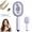 Purple, variant on New Electric Spray Air Cushions Massage Comb, 2-In-1 Misting Hair Brush With Water Spray Reduce Frizz, Nourishes Hairs