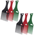 thumbnail image 4 of 6pcs Afro Comb Hair Pick Comb Hairdressing Styling Tool for Natural Curly Hair, 4 of 7