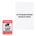 thumbnail image 1 of Uxcell 1-Pack Letreros Metálicos en Blanco de 12x18 Pulgadas Letreros en Blanco de Aluminio para Manualidades/Jardín/Exteriores Grosor 0.03 Pulgadas, 1 of 1