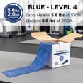 thumbnail image 3 of THERABAND Resistance Bands, 50 YD, Blue, Extra Heavy Thickness, 5.8 LBS Resistance, Level 5, 3 of 11