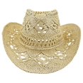 thumbnail image 1 of Straw Cowboy Hats for Women Western Cowgirl Hat for Holiday Party C, 1 of 5