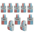 thumbnail image 4 of Conector de cable eléctrico, conector de cable de 10 piezas Conector de cable de color Conector de cable terminal Eleve su experiencia, 4 of 12