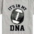thumbnail image 3 of Instant Message - Its In My DNA Football - Toddler & Youth Short Sleeve Graphic T-Shirt, 3 of 6