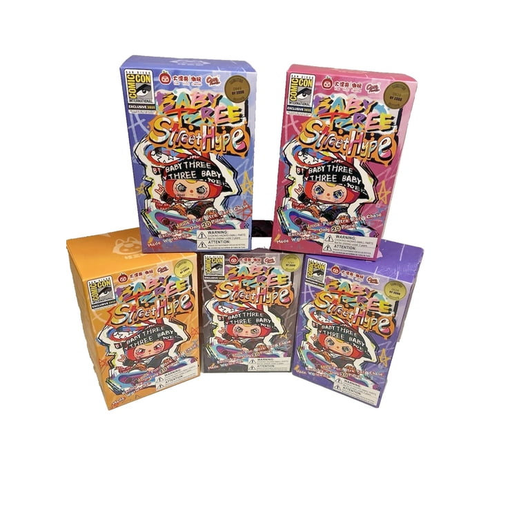 BABY L THE ONE限定 商品3点セット LE Blind Box Baby Three SDCC Exclusive - “Street Hyper” Vinyl