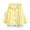 Yellow, variant on YunPes Girls Hooded Jacket Ruffle Lace Trim Zip-Up Windbreaker Coat Mesh Inner Lightweight Cozy Fall Cute Outerwear for Kids