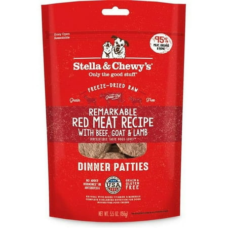 UPC: 0852301008229 | Stella & Chewys 852301008229 5.5 oz Dog Freeze Dried Dinner Red Meat Treats