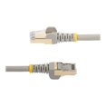 thumbnail image 3 of StarTech.com 15ft CAT6A Ethernet Cable, 10 Gigabit Shielded Snagless RJ45 100W PoE Patch Cord, CAT 6A 10GbE STP Network Cable w/Strain Relief, Gray, Fluke Tested/UL Certified Wiring/TIA - Category 6A - 26AWG (C6ASPAT15GR) - Patch cable - RJ-45 (M) to RJ-45 (M) - 15 ft - STP - CAT 6a - molded, snagless - gray, 3 of 4