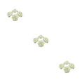 thumbnail image 4 of ZheElen 50pieces DIY Crafts Made Easy With Fabric In Multiple Colors Realistic Appearance Fiber Wide Application Soft Texture Cream 4.5cm 3Set, 4 of 6