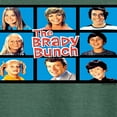 thumbnail image 3 of The Brady Bunch TV Show - Classic Hollywood Squares - Family - Women's Lightweight French Terry Long Sleeve Shirt, 3 of 5