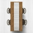 thumbnail image 2 of Creative Products Rough Gray Plaid 16 x 72 Poly Twill Table Runner, 2 of 3