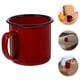 thumbnail image 4 of 2 tazas retro para beber agua, tazas de café esmaltadas retro, tazas de café esmaltadas portátiles, taza de agua esmaltada para el hogar, 4 of 8