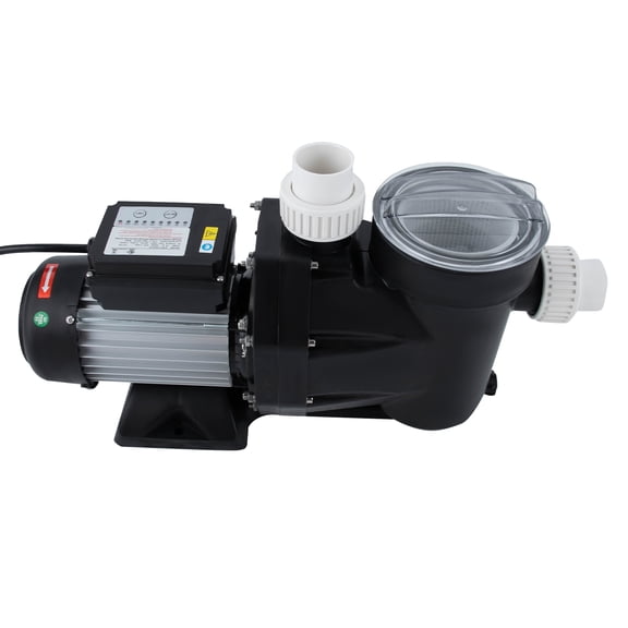 1.5 HP Pool Pump Above Ground Powerful Self Primming Swimming Pool Pump with Timer 1100w Indoor&Outdoor Swimming Pool Pump Motor for Home Pools, 422.68qt/min Max Flow