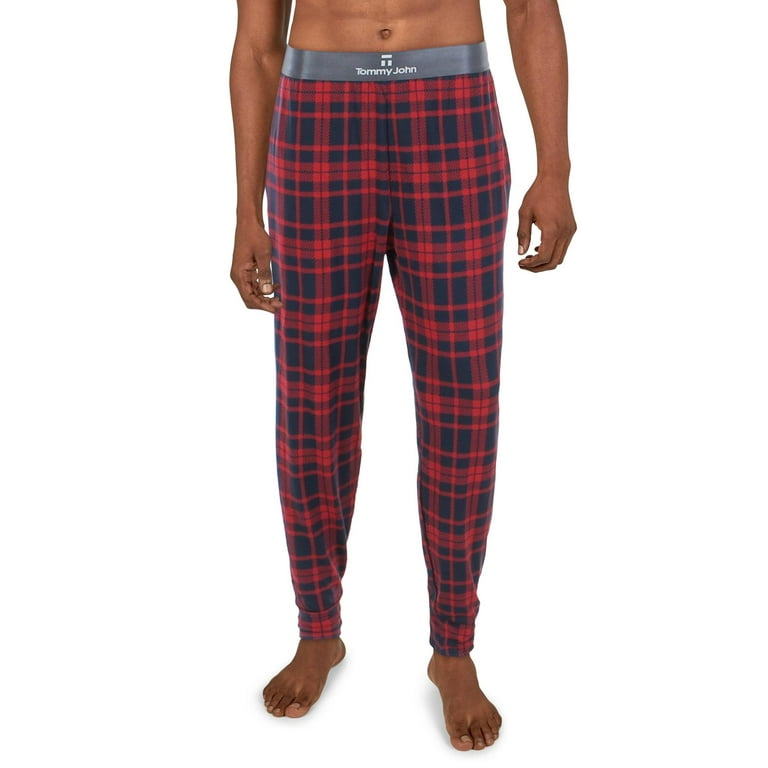 Tommy John Mens Plaid Pajama Sleep Pant Walmart