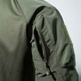 thumbnail image 5 of Mrmaere Stand Collar Half-Zip Multi-Pocket Shirt Men Outdoor Long Sleeve Top For Hiking Green XXXL, 5 of 9