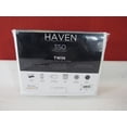 thumbnail image 2 of Sunham Haven 350 Thread Count 3 Pc. Sheet Set-Twin White, 2 of 6