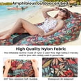 thumbnail image 4 of TOPCHANCES Inflatable Lounger, Portable Ergonomic Beach Air Bed Sofa Couch Waterproof Anti-Air Leaking for Indoor Outdoor Camping, No Pump Required, 4 of 10
