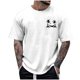 thumbnail image 1 of Playeras De Hombre Camiseta Deportiva Informal De Manga Corta Con Estampado Parcial De Árbol De Coco Y Cuello Redondo De Verano Para Hombre, 1 of 4