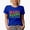 Royal Blue, variant on Mama Needs Coffee, Caffeine Fix for Mom Quote, Groovy Retro Wavy Text Merch Gift, Navy Blue T-Shirt, Medium