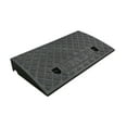thumbnail image 3 of Esquirla Curb Ramp Climbing Triangle Pad Ramp Pad for Driveway Mowers Motorcycle H 8cm Black, 3 of 8