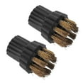 thumbnail image 1 of Lefu 2pcs Steam Cleaner Brass Brush Head Replacement Parts Fit for Steam Mop X5, 1 of 8