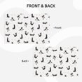 thumbnail image 4 of Placemats Set of 4, Yoga dogs funny Boston terrier Place mats for Dining Table Indoor/Outdoor, Cute Heat Resistant Washable Table Mats(18" x 12"), 4 of 8