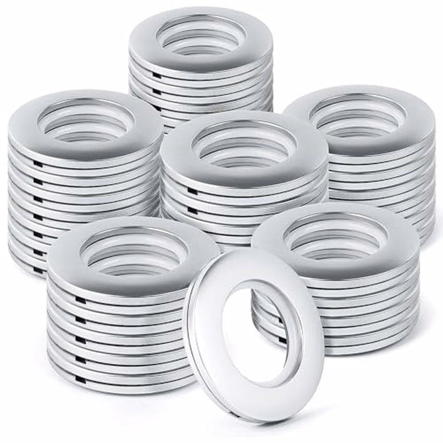 letairis 76piece High Performance Rubber Grommet For Stable Fixation And Low Noise Silver