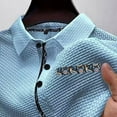 thumbnail image 5 of Styesk T-Shirts pour Homme T-shirt Décontracté à Manches Courtes et Col Rabattu Uni, 5 of 5
