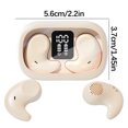 thumbnail image 2 of Ganfancp Auriculares Bluetooth Inalámbricos Auriculares Intrauditivos Auriculares Deportivos para Juegos Auriculares para Smartphones Auriculares con Cancelación de Ruido Rebajas Hoy Liquidación 1X A, 2 of 2