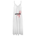 thumbnail image 4 of Breast Cancer Awareness Pink Ribbon Survivor Fighter Faith Sleeveless Dress luxury woman party dress loose summer dress, 4 of 6